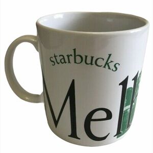 Starbucks Coffee Original City MUG series 2006 Melbourne Australia